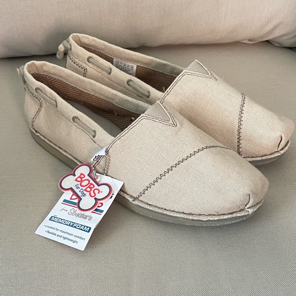 BOBS from Skechers slip on Canvas shoes
